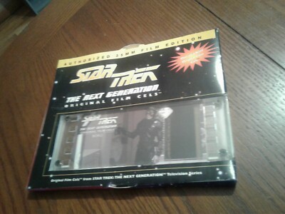 Star Trek The Next Generation 1996 Original Film Cels Borg # 8746 Sealed!