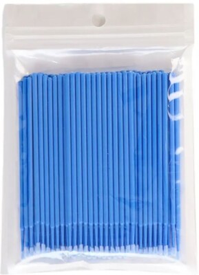 100 Stück Einweg Wimpern Wimpern Mikro Pinsel Mascara Stäbe Applikator Make-up Werkzeug