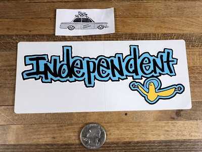Independent trucks X Mark Gonzales Angel logo Yellow Sticker Indy The Gonz Art
