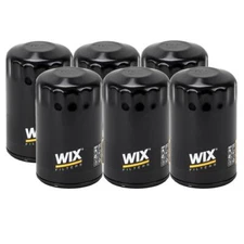 WIX Set of 6 Engine Oil Filters for Audi 100 Quattro VW Beetle Golf Jetta Passat