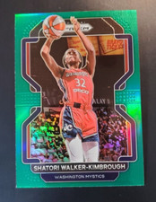 2022 Panini WNBA Prizm Shatori Walker-Kimbrough #54 Washington Mystics Green