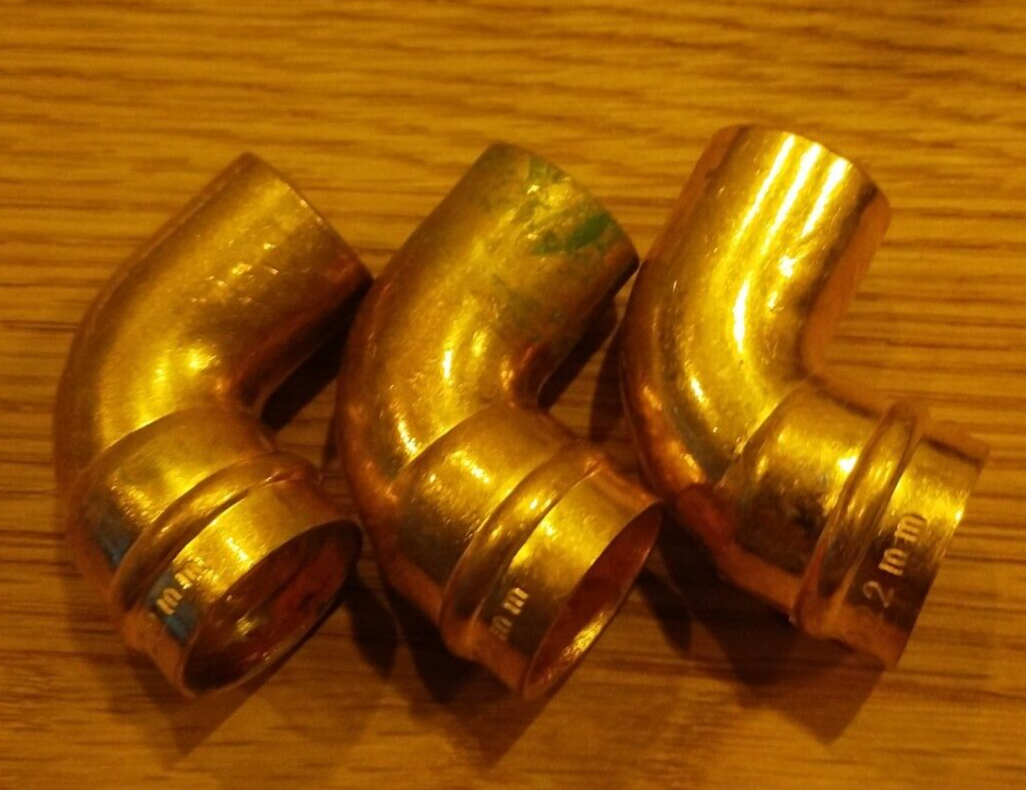 40 x Various 22mm Solder Ring Copper Fittings eBay