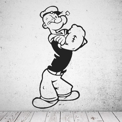 Wandtattoo Popeye