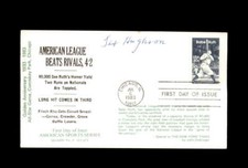 Tex Hughson Signed 1983 FDC Babe Ruth Cache New York Yankees Autograph