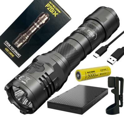 Nitecore P20iX Rechargeable LED Flashlight 4000 lmn w/NB5000 5,000mAh Powerbank