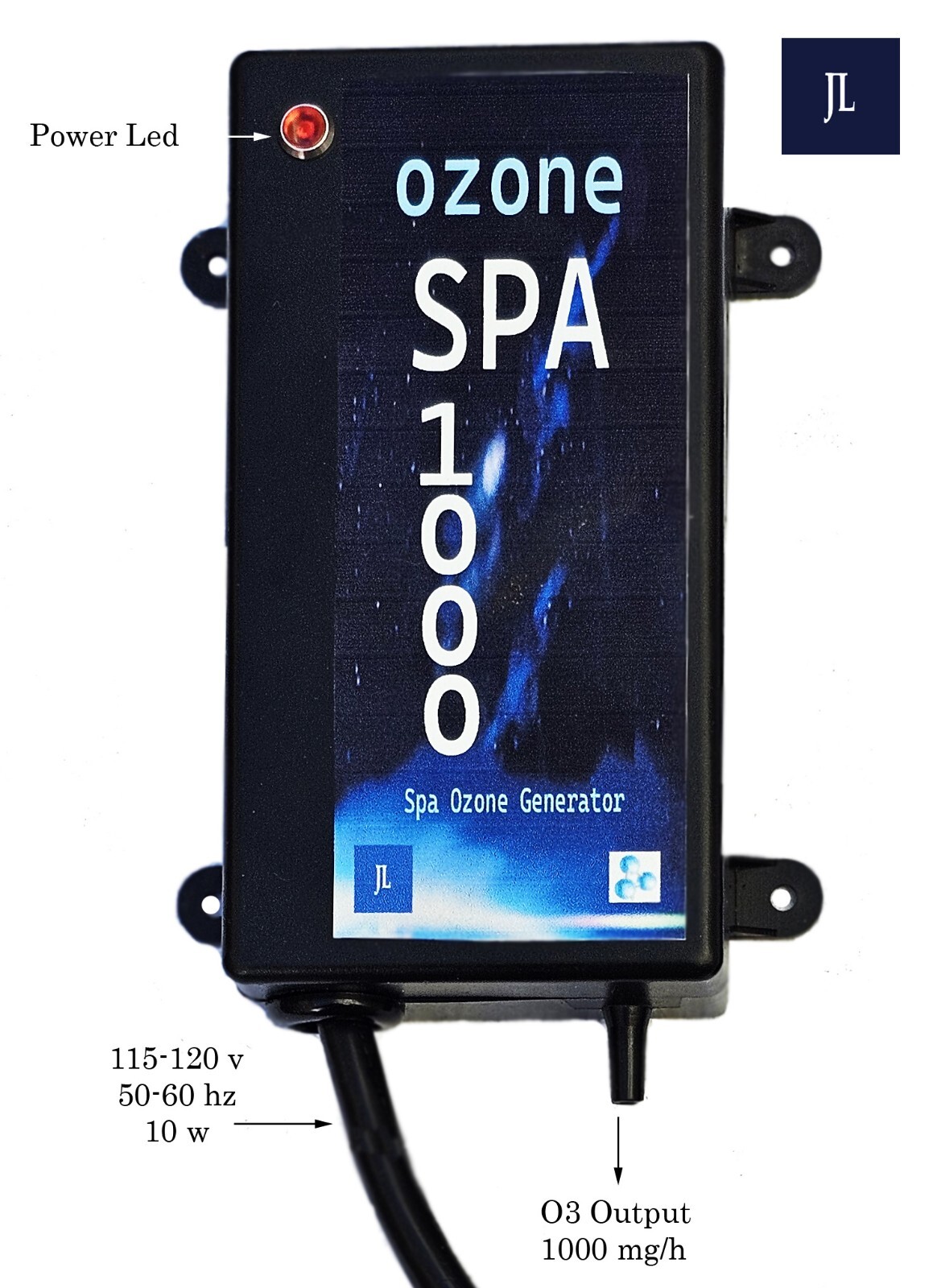 HOT TUB OZONE GENERATOR 1000 mg/h,OZONE MACHINE,PURIFIER SPA. eBay