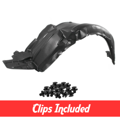 Front Left Driver Side Fender Liner w/ Clips For 2011-2013 Scion