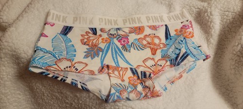 Victoria's Secret PINK LOGO SHORTIE BOYSHORTS Panties XS - XL NEW - Picture 60 of 126