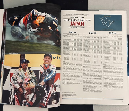 MOTOCOURSE 1999 2000 ANNUAL YEARBOOK MOTO GP 500CC ALEX CRIVILLE REPSOL HONDA - Picture 5 of 10