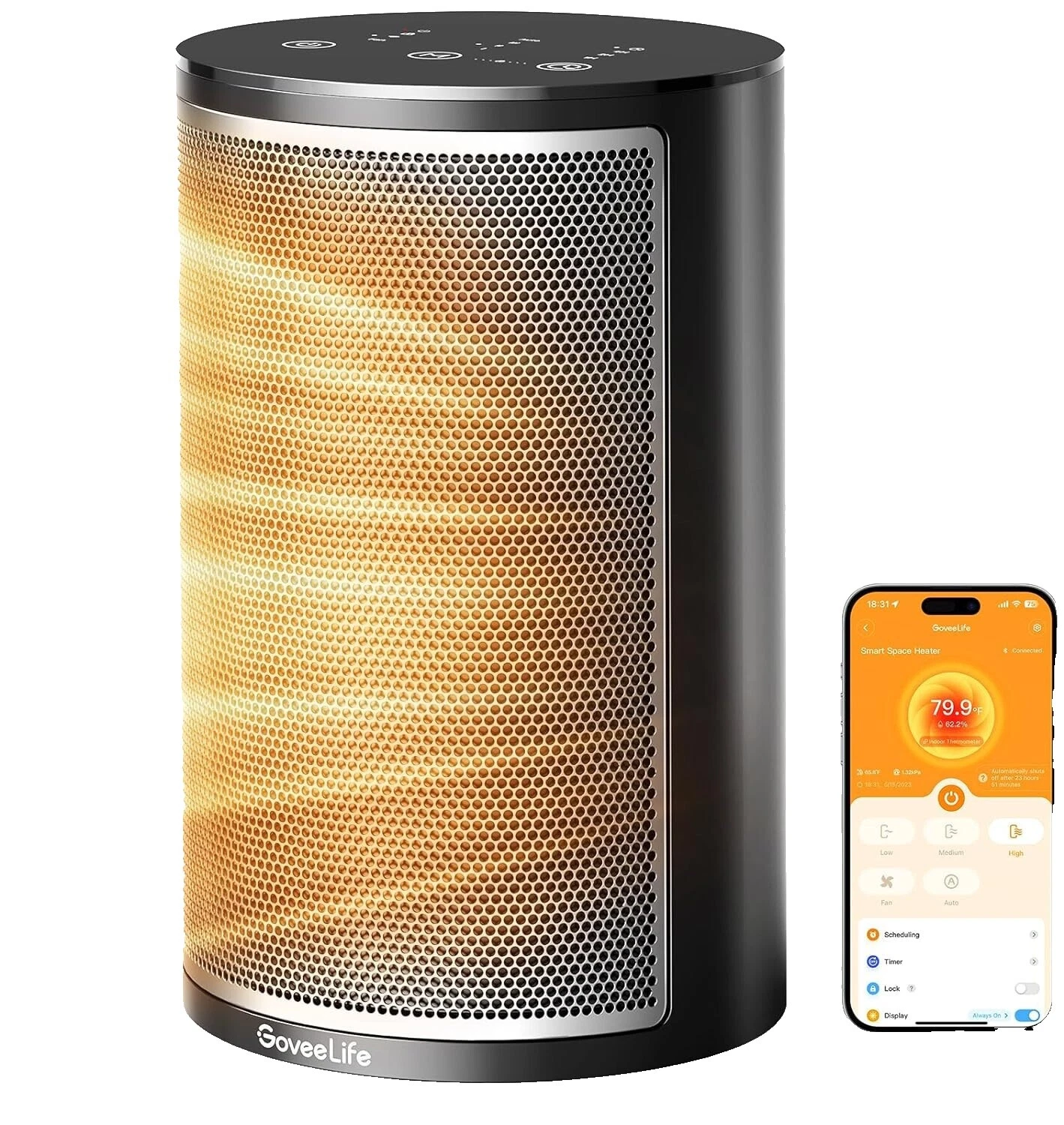 Wi-Fi Negro los aparatos de calefacción en el hogar