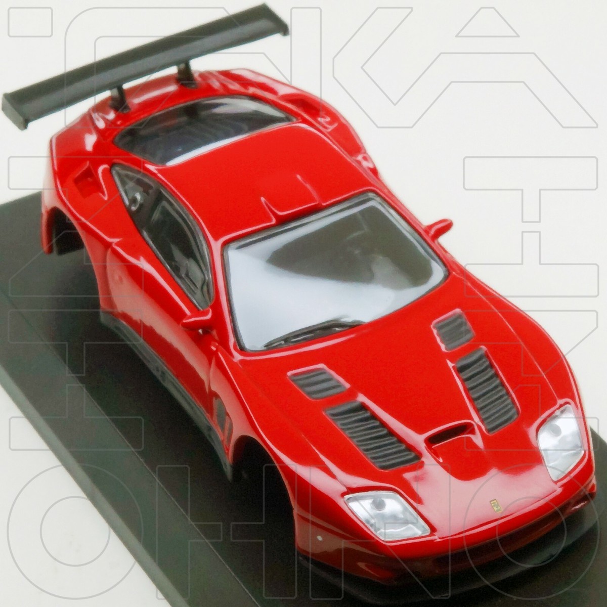 FERRARI 575 GTC 2005 MINICAR COLLECTION 10 KYOSHO 1:64 RED