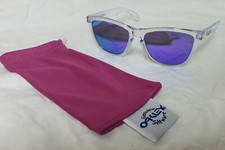 AUTHENIC RARE OAKLEY FROGSKINS 24-305 VIOLET IRIDIUM 55/17/139