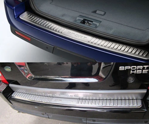 For Range Rover Sport 2006-2013 Rear Bumper Protector Trunk Sill Plate Cover 1Pc Foto 3 de 4
