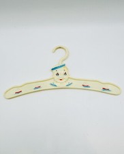 Vintage Baby's Pal Infant Children's Clothes Hanger Plastic Sailor