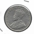 1923 Canada 5 Five Cents Nickel Coin George V