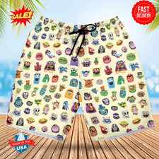 All Of 'Em Muppets Characters The Muppet Show Beach Shorts