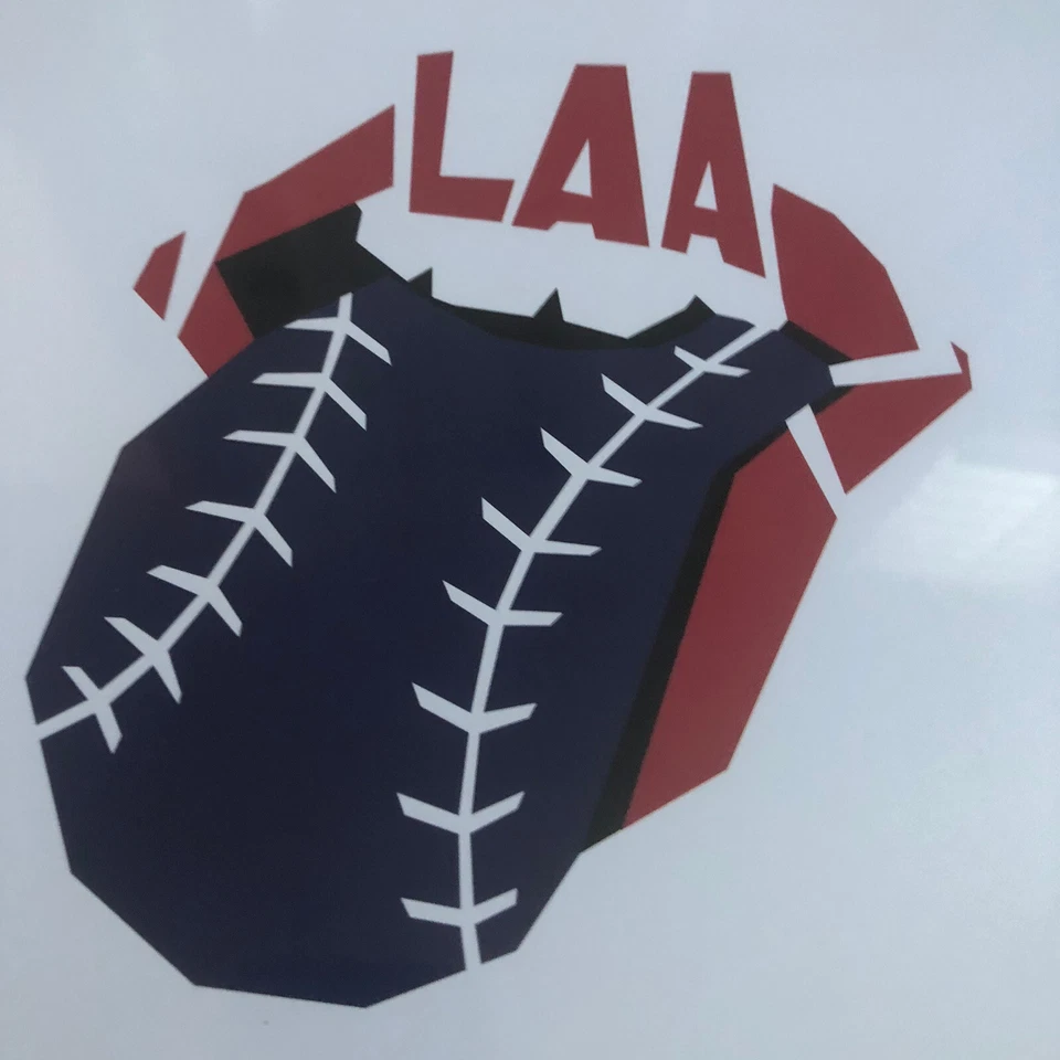 Rolling Stones Hackney Diamonds LA Angels Baseball  White  vinyl US exclusive - Image 4 of 4