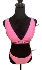 pink swimsuit 2 pc set women