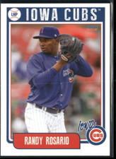 Randy Rosario 2019 Iowa Cubs Team Set