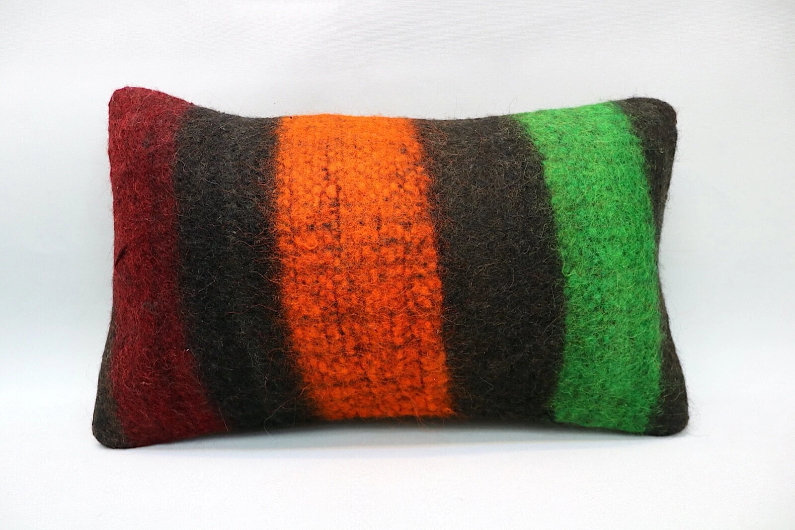Kilim Pillow, 12x20 in, Decorative Sofa Pillow, Ethnic Pillow, Vintage Pillow
