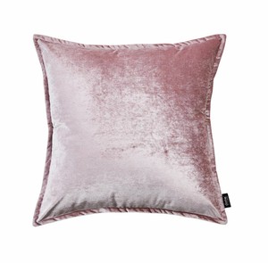 Couchkissen Bezug Glam - Sofakissen Samt Altrosa - Größen 45x45 / 40x60