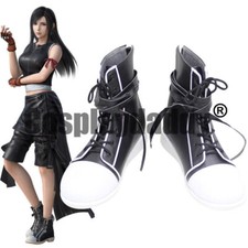 Final Fantasy VII: Advent Children Tifa Lockhart Cosplay Shoes Ankle Boots