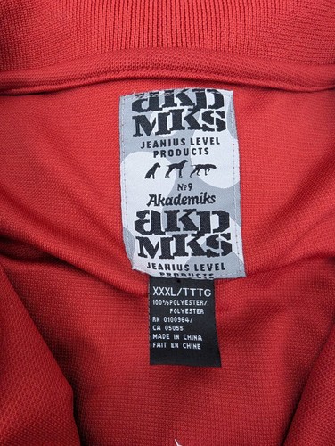 Akademiks Men's 3XLT Red 2 Piece Short Sleeve Search Rescue Squad Track Suit - Picture 18 of 19
