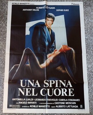Manifesto originale 2F - UNA SPINA NEL CUORE Alberto Lattuada - Poster Affiche