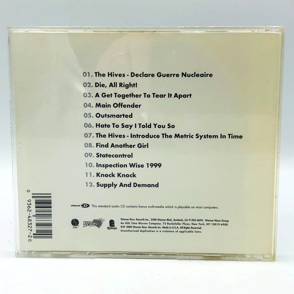 ハイヴス　ヴェニ・ヴィディ・ヴィシャス　the hives The Hives – Veni Vidi Vicious – Vinyl (LP, Album), 2000