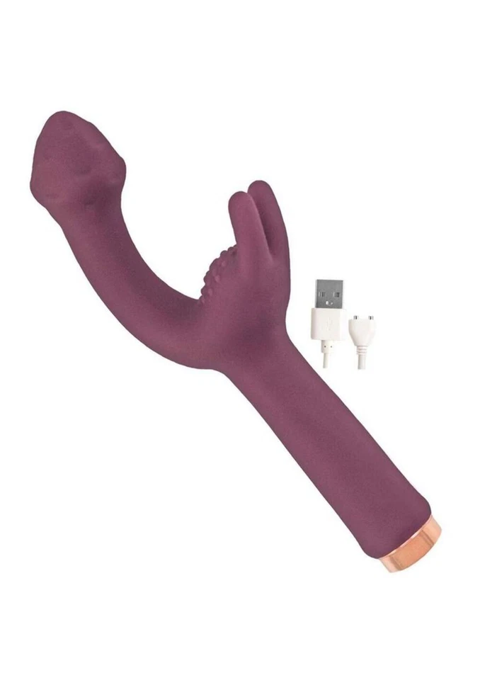 Massageadores vibratórios Mystique vibrador recarregável silicone ponto G - Imagem 4 de 4