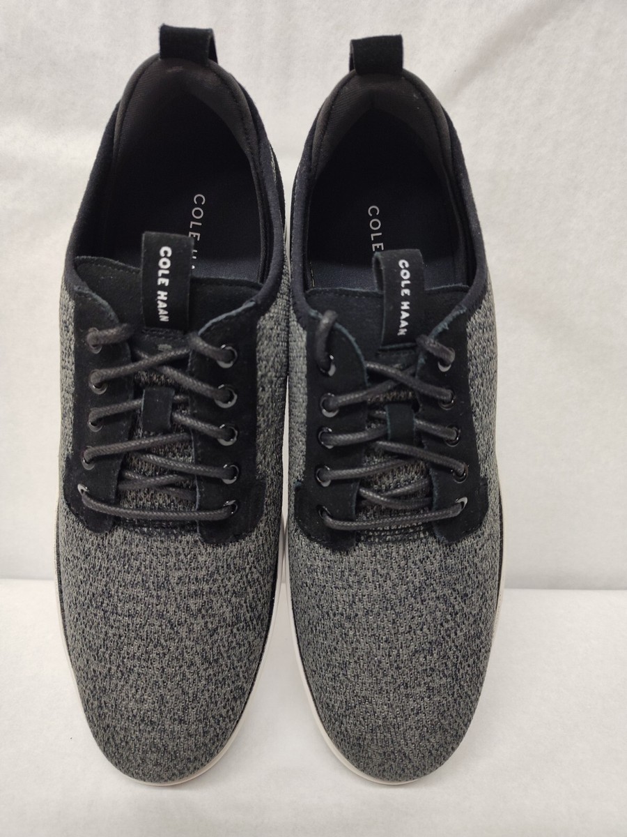 Cole Haan Mens Grand Atlantic Knit Oxford Golf Shoes C36590 Dark Pavement Sz 9.5 s-l400.jpg main image 2