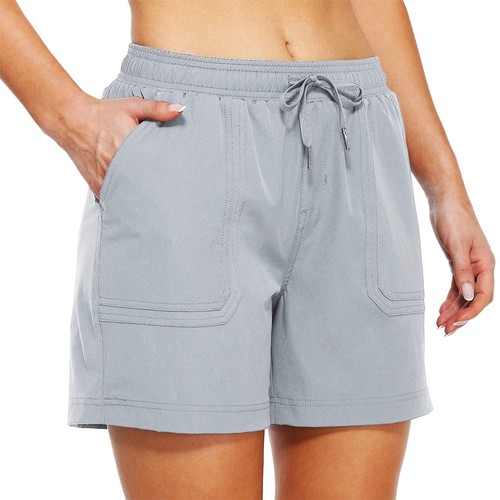 Women's 5" Hiking Shorts Golf Athletic Outdoor Shorts Quick Dry Workout Shorts - Foto 43 di 45