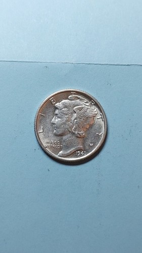 1941 S Silber Merkur Groschen Wahl AU V368