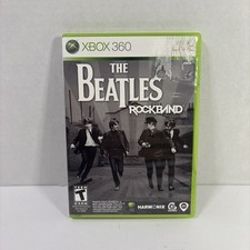 Rock Band The Beatles Xbox 360 Music/Rhythm Game CIB Tested