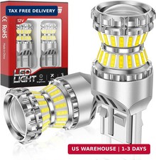 7440 7443 LED Bulb 6000K White Reverse Light Brake Tail Lights, Super Bright 500