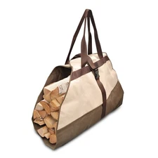 Pyle Armor Shield Patio Firewood Log Rack Carrier 40''L x 25''(Opened)