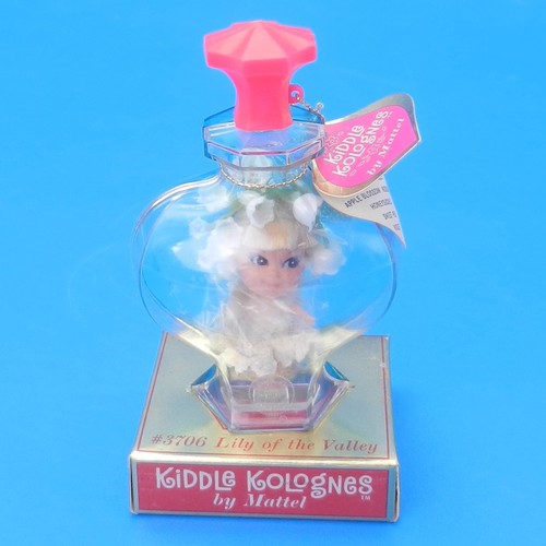 Vintage Liddle Kiddles *LILY of the VALLEY KOLOGNE* Doll Perfume Bottle *IN BOX* - Picture 5 of 7