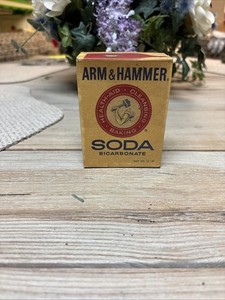 Vintage Rare Arm & Hammer Baking Soda Box Still Sealed Vintage