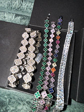 Moissanite Bracelet Lot