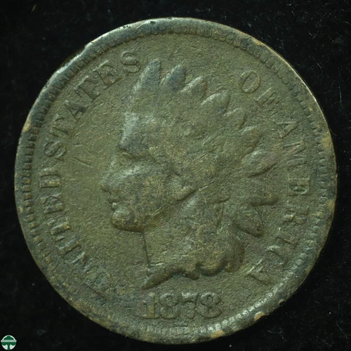 1878 Indian Head Small Cent - Good Details
