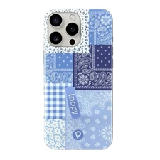 NWT Loopy BANDANA BLUES iPhone 15 Pro Max Phone Case