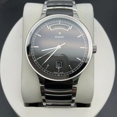 Rado Black Dial Centrix R30156152 Date Men's Watch Automatic 38mm Day
