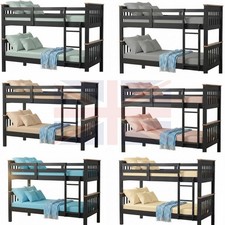 Small Single 2FT6 Microfiber Fitted Sheet 25cm Deep Bunk Bed Multi Colour UK Set