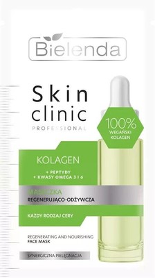 BIELENDA SKIN CLINIC PROFESSIONAL COLLAGEN FACE MASK REGENERATING-NOURISHING