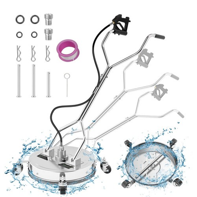 #ad 20quot; Pressure Washer Surface Cleaner with 304 Industrial Grade Stainless Steel... $292.28