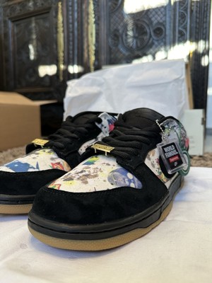 Nike SB Dunk niedrig Supreme RammellzeeGR:45,5 Stock X NEU
