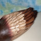 Duck Shaped Ceramic Planter Brown Green Animal Print Decorative — photo 4