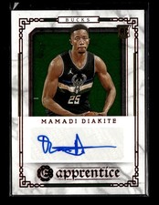 2020-21 Panini Chronicles #APR-MAM Mamadi Diakite Apprentice Signatures Red
