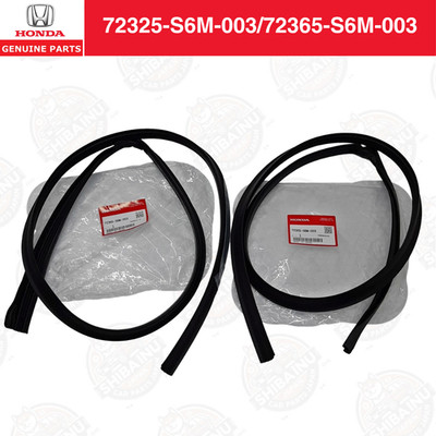 HONDA Original Front Door Sub Seal Set 72325-S6M-003 72365-S6M-003 Integra DC...