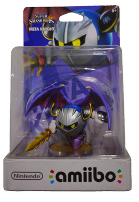 Meta Knight Amiibo Super Smash Bros.New In Box 1st Print U.S Nintendo 2015
